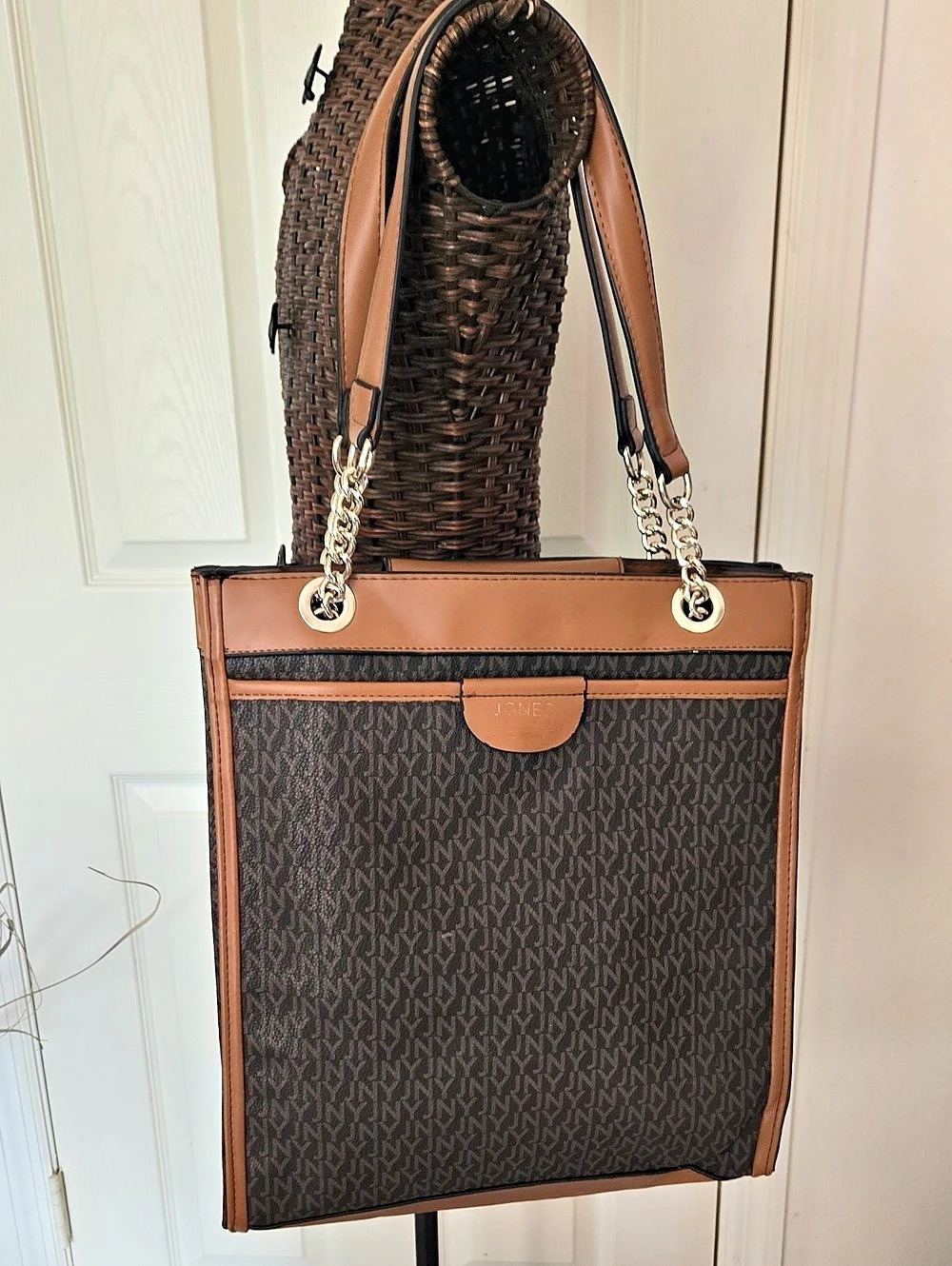 Jones New York Signature Tote Brown & Black